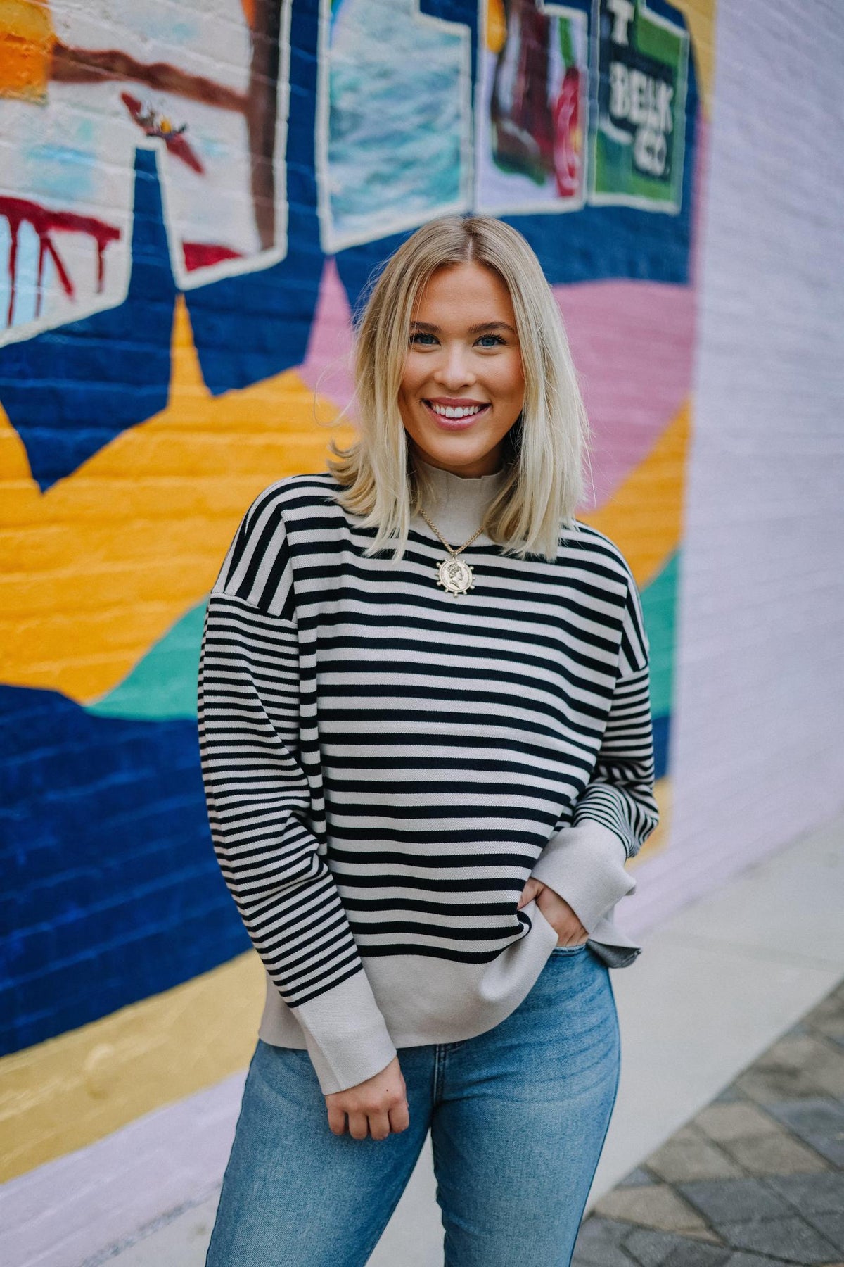 Classic Duo Sweater Top