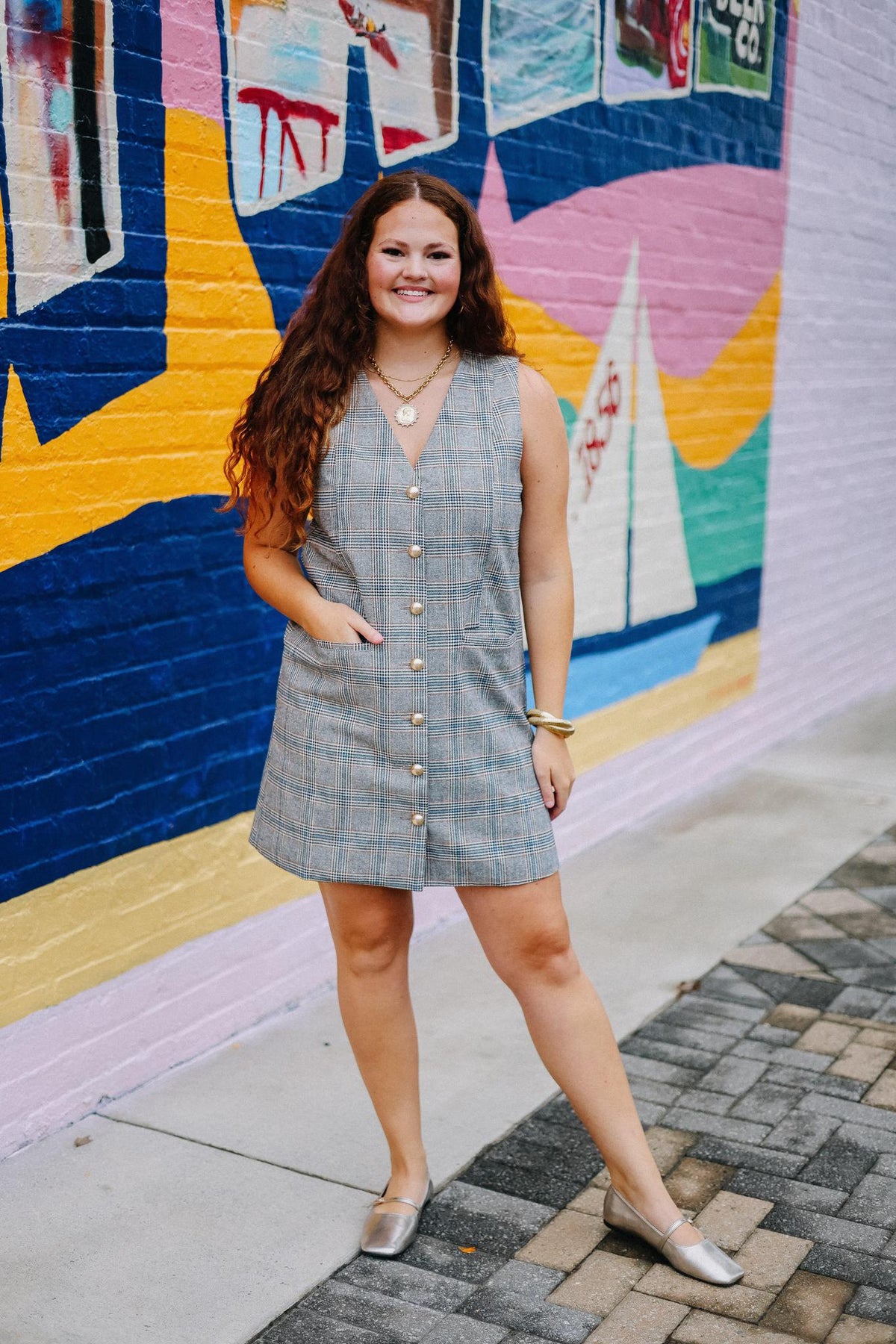 Plaid Ambition Dress