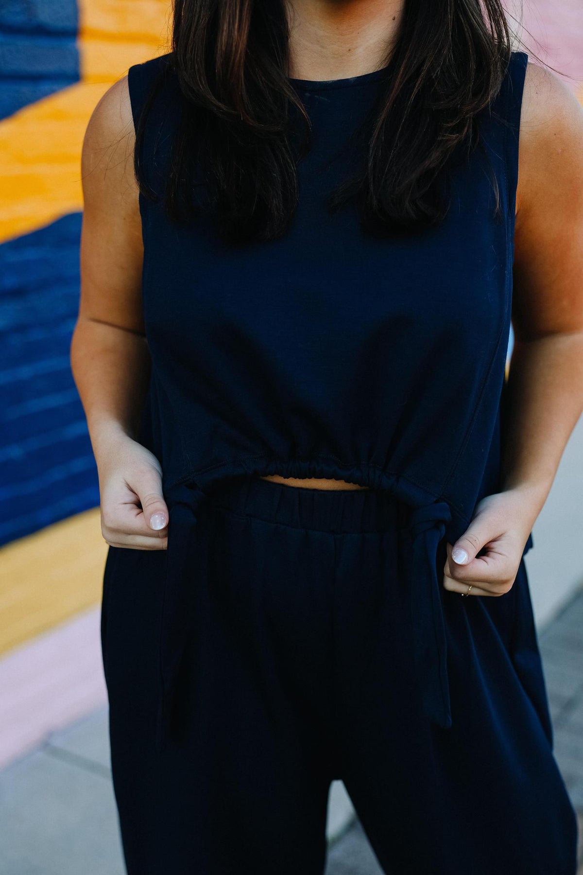 Dilly Dally Set (Navy Blue)