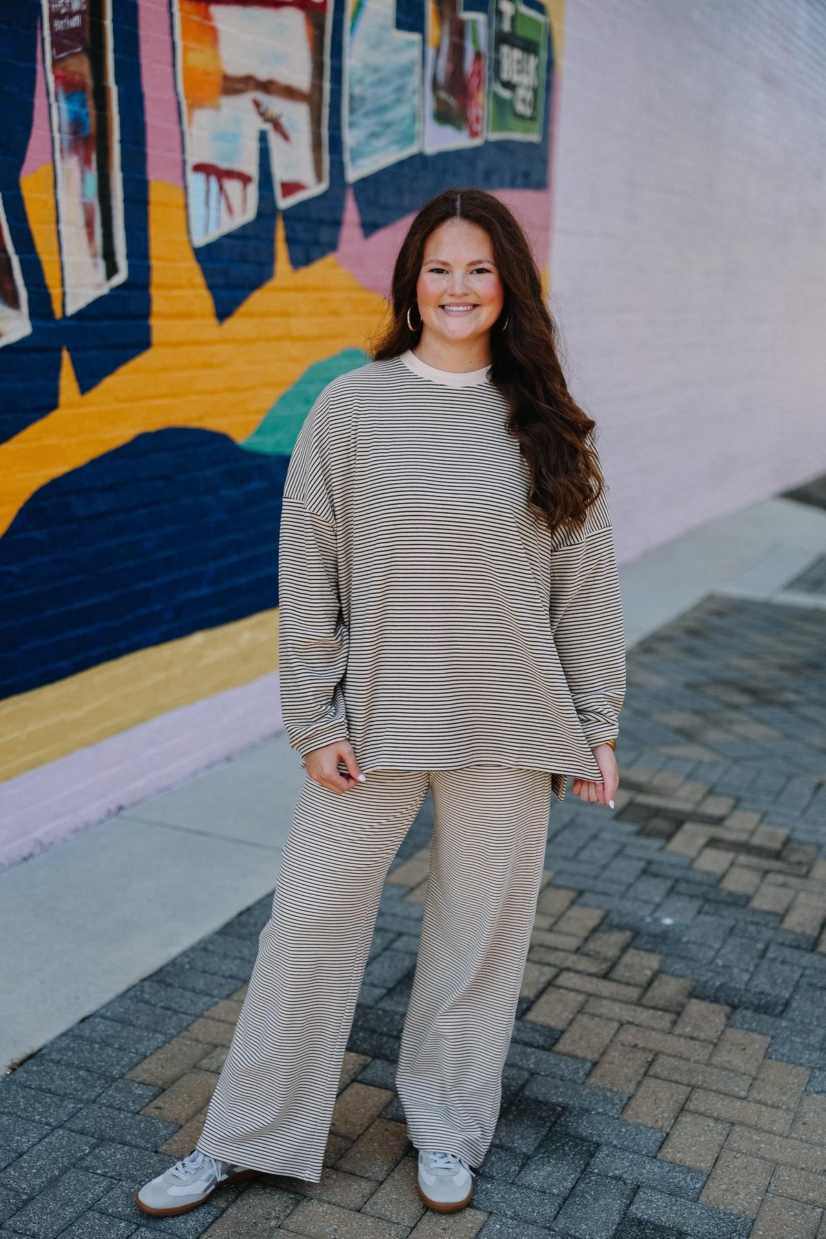 Almond Fleece Lounge Set