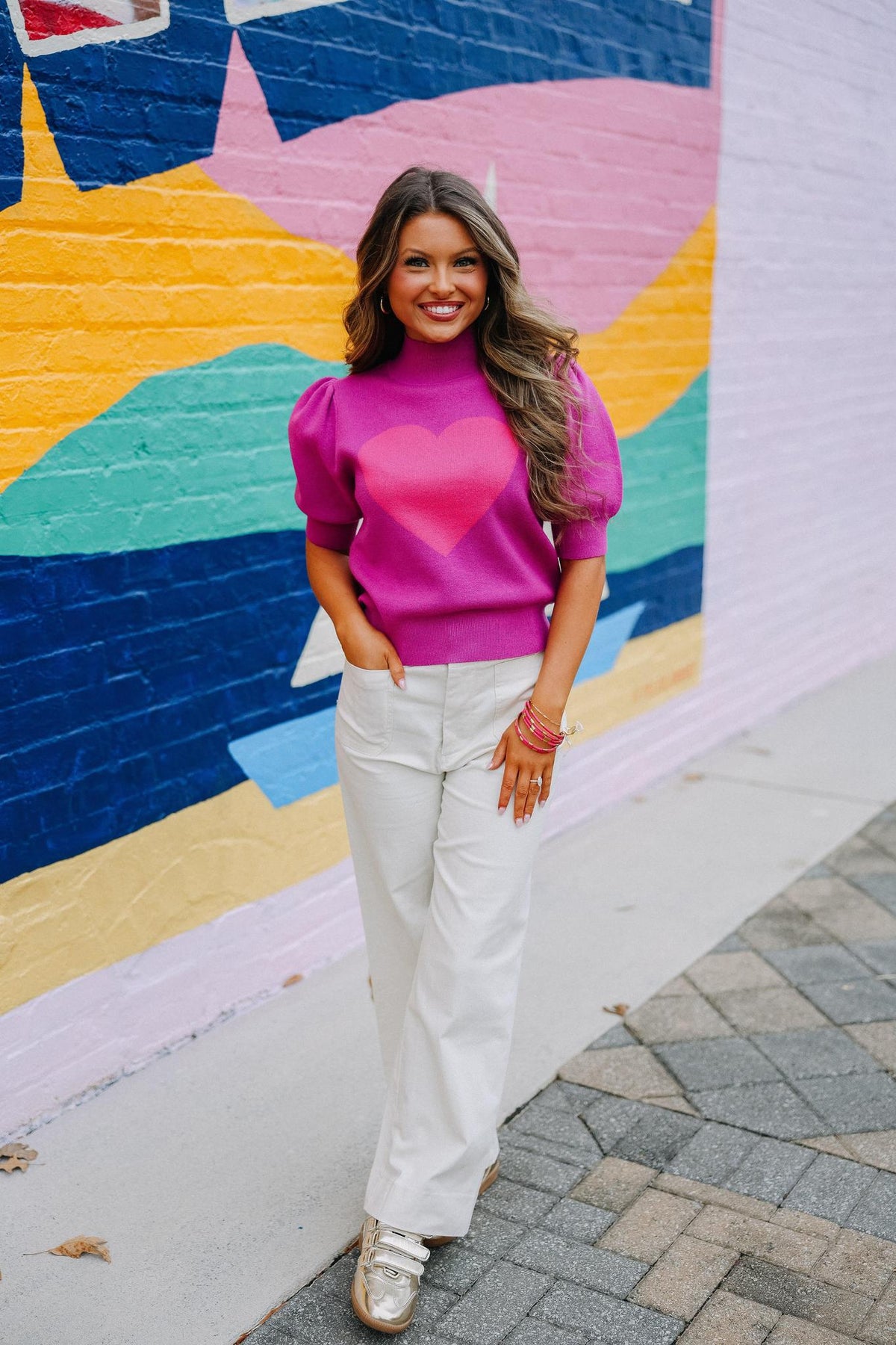 Heartthrob Puff Sleeve Sweater
