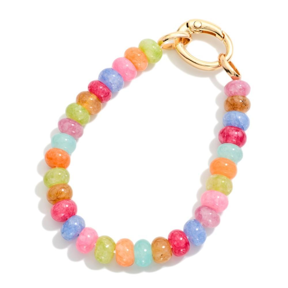 Multi Candy Beaded Bracelet