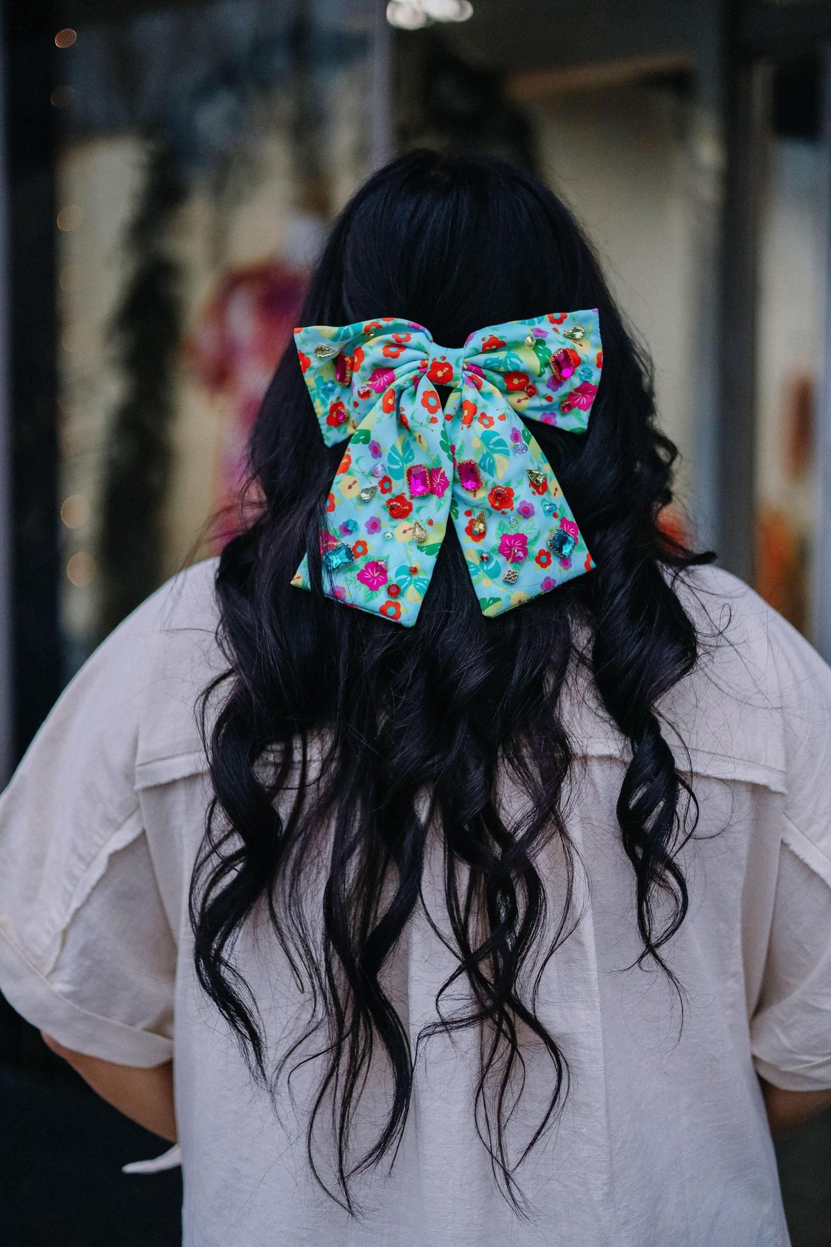 Meet Me in the Tropics Bow Clip by Brianna Cannon