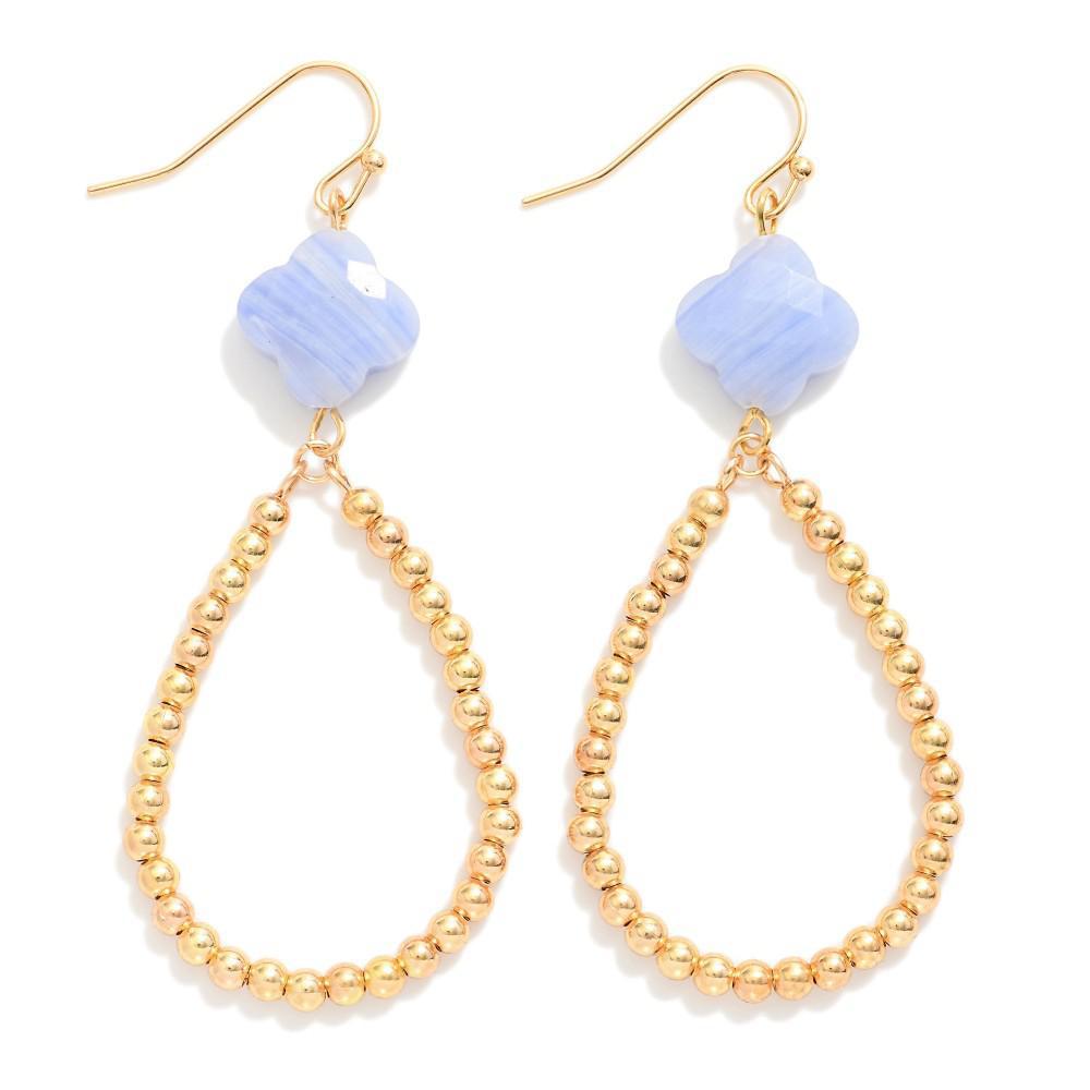 The Charlotte Earrings- Blue