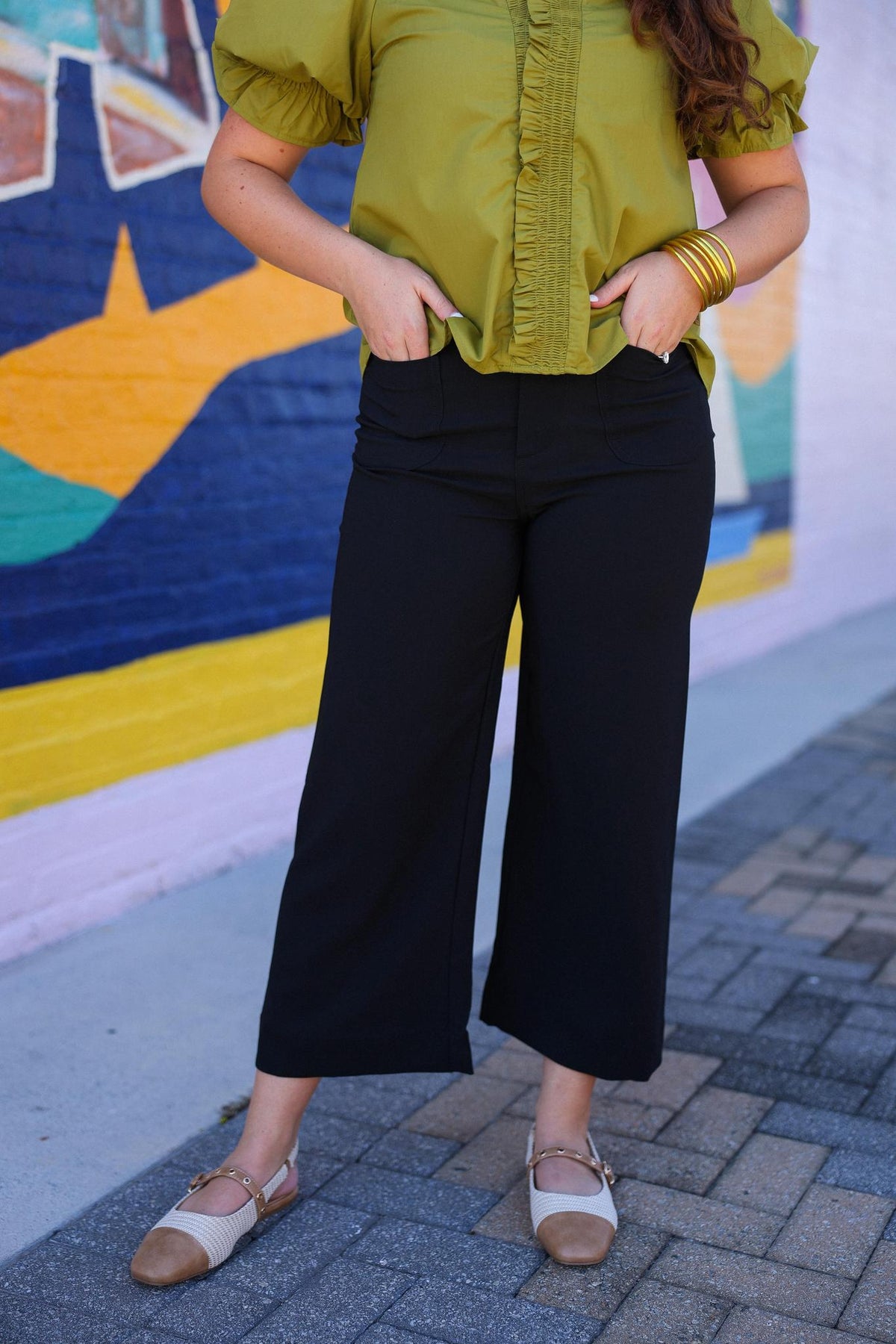 Black Wide Leg Pants