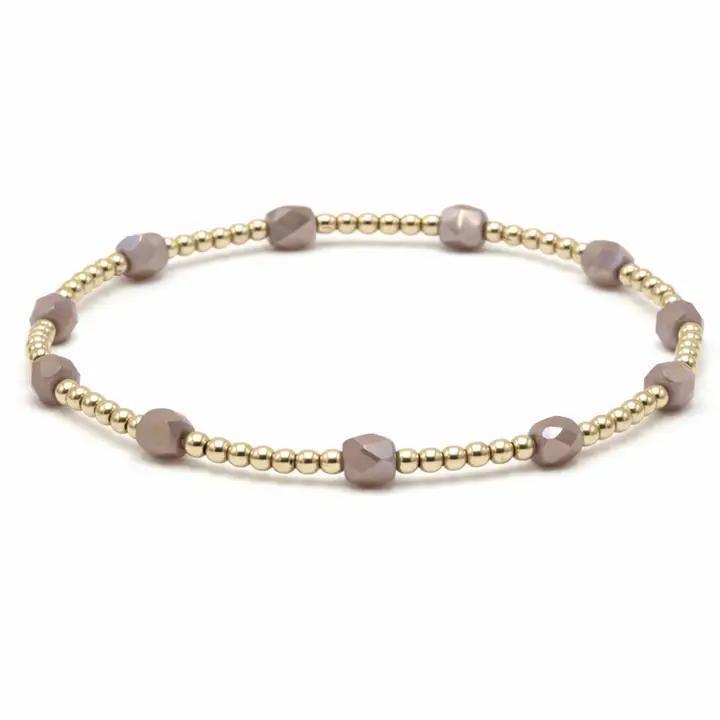 The Key West Bracelet In Mauve-6.5"