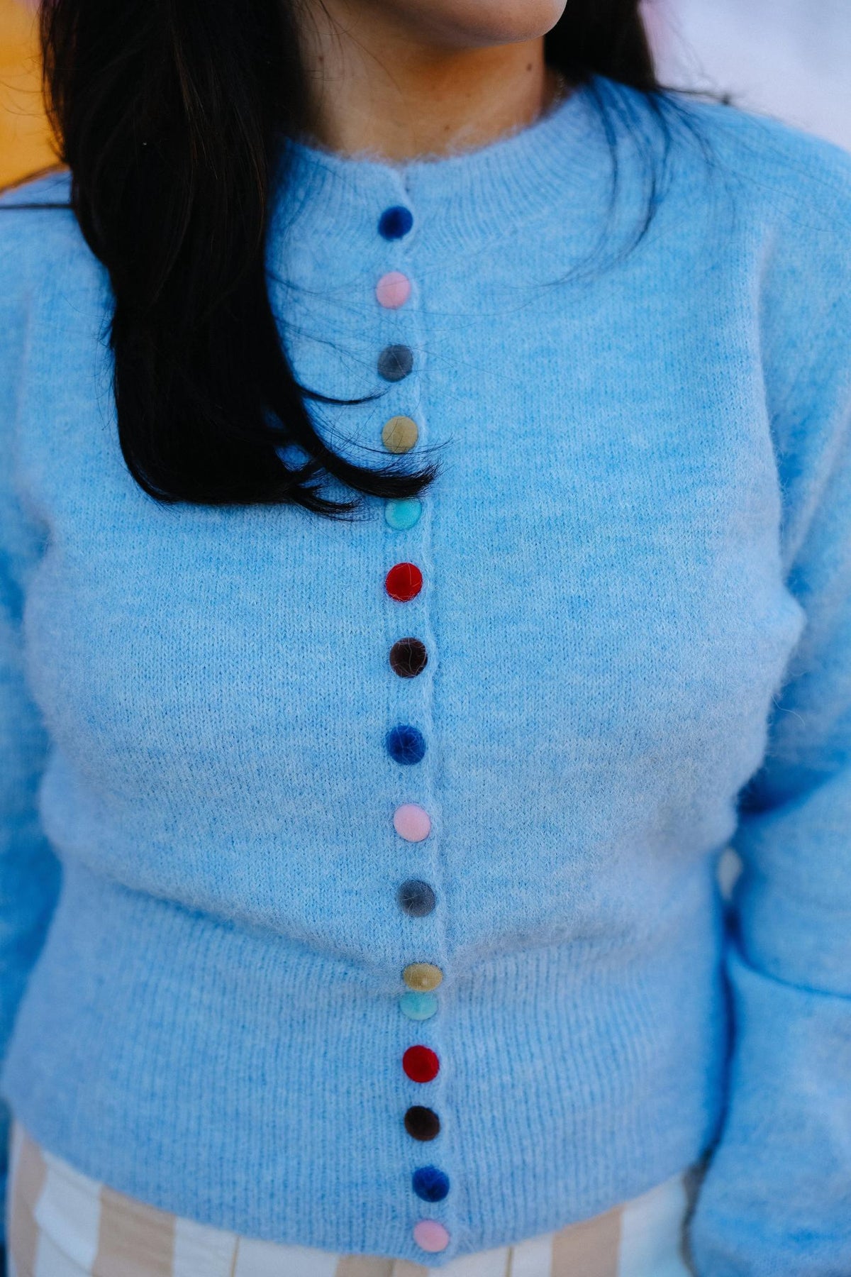 Cheerful Charm Knit Top