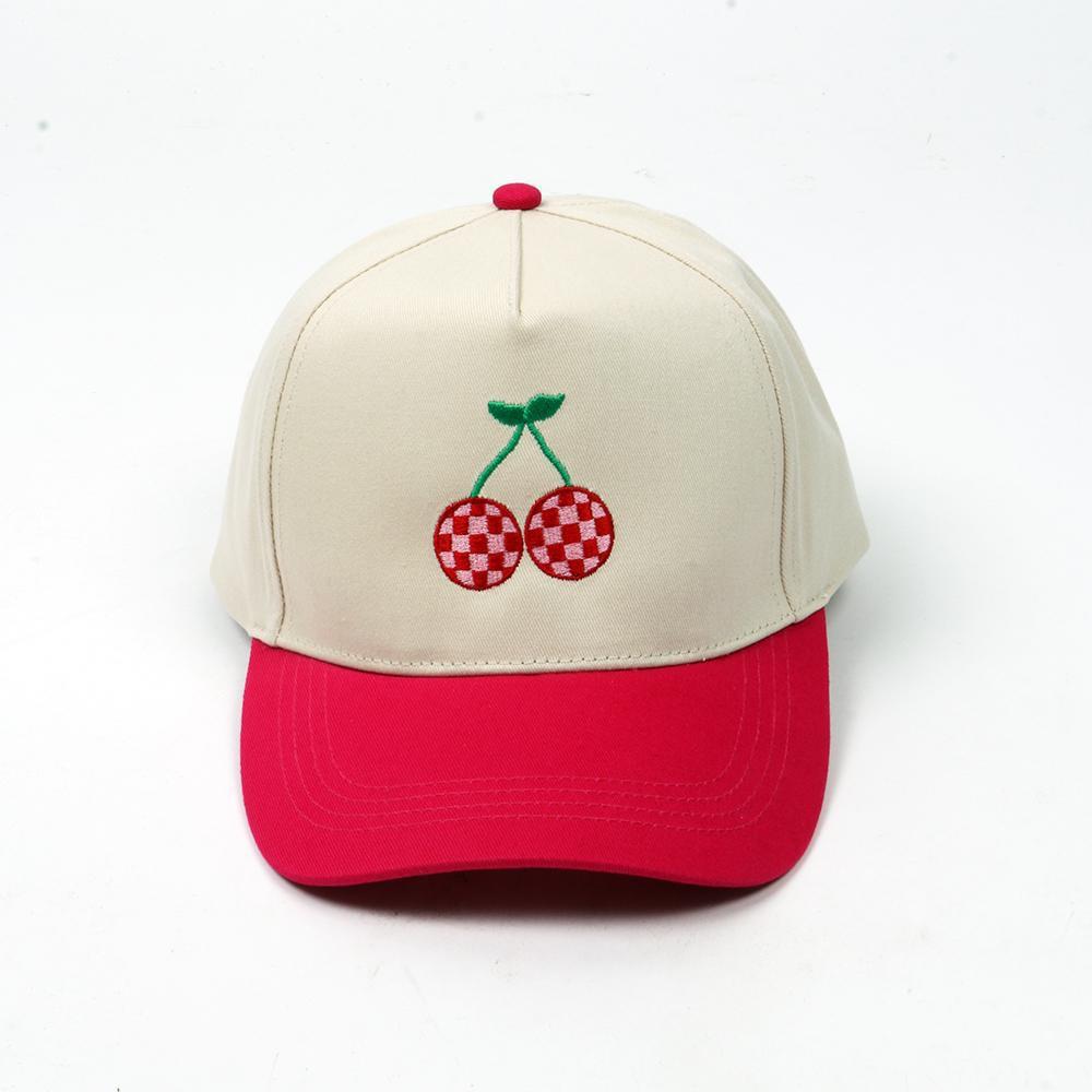 Hot Pink Cherry Hat