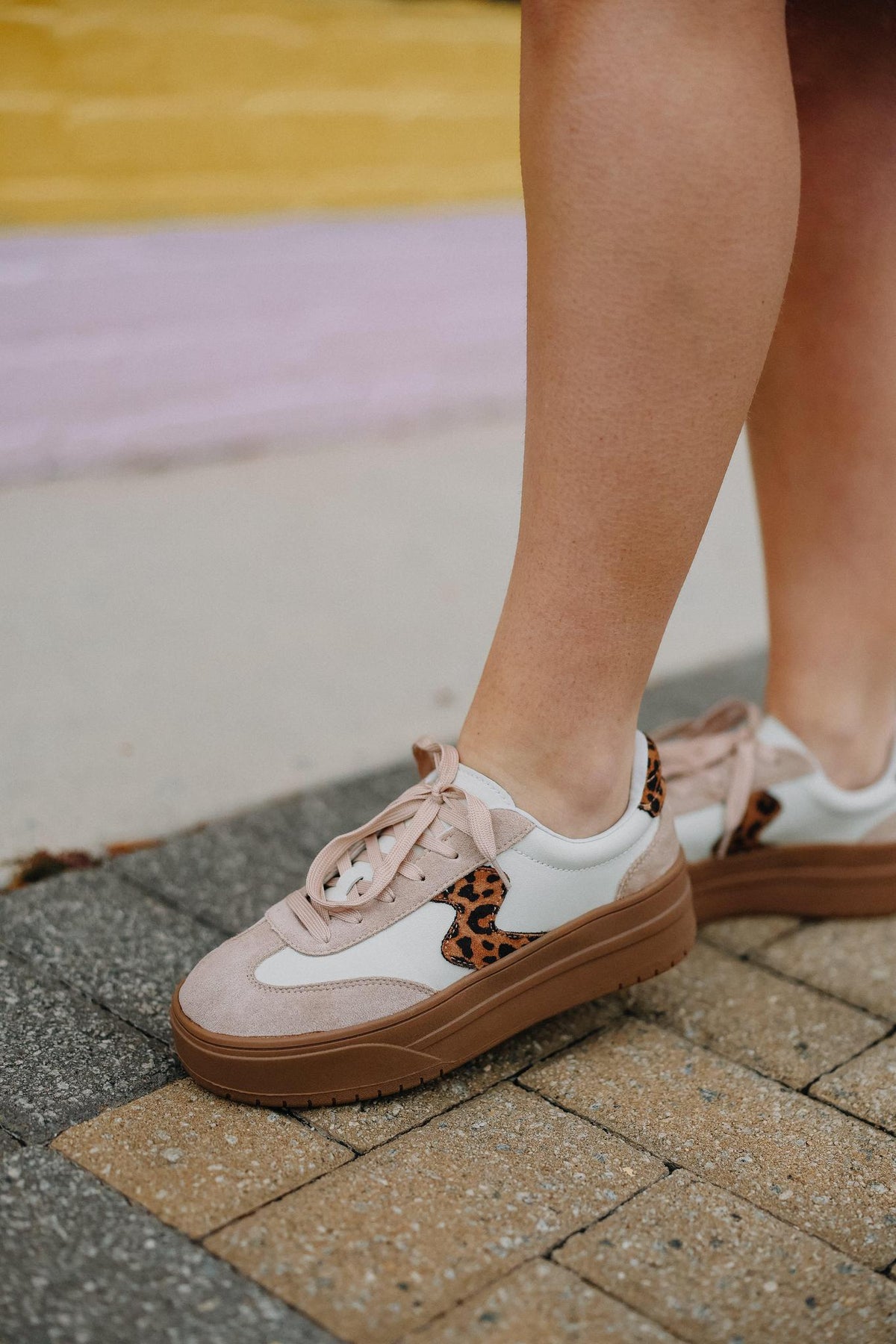Cheetah Pop Platform Sneakers