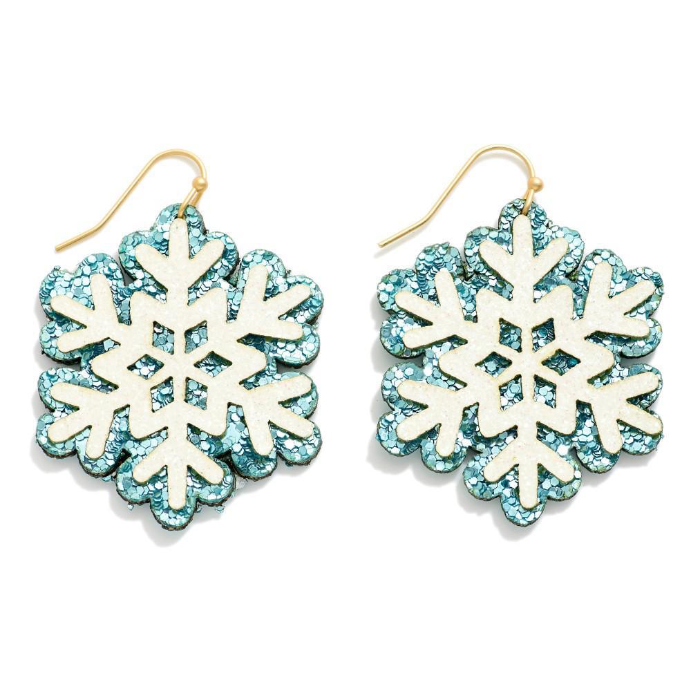 Jack Frost Snowflake Earrings