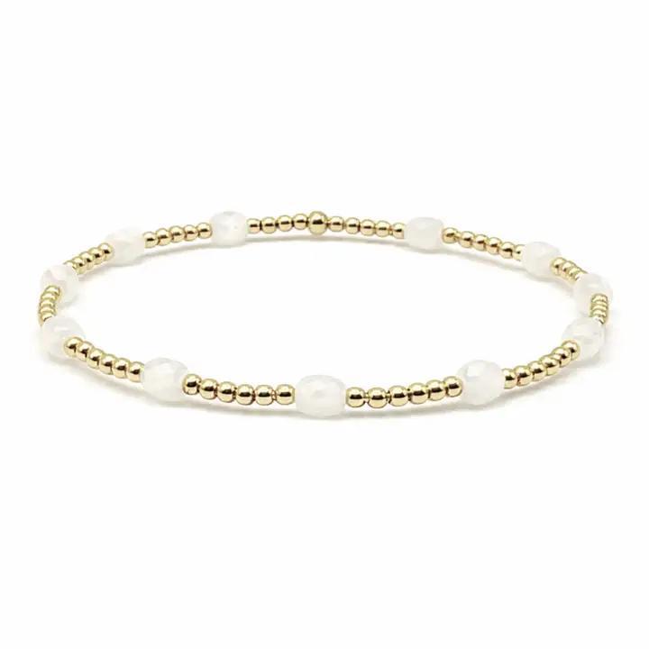 The Key West Bracelet In Taupe-7.0"