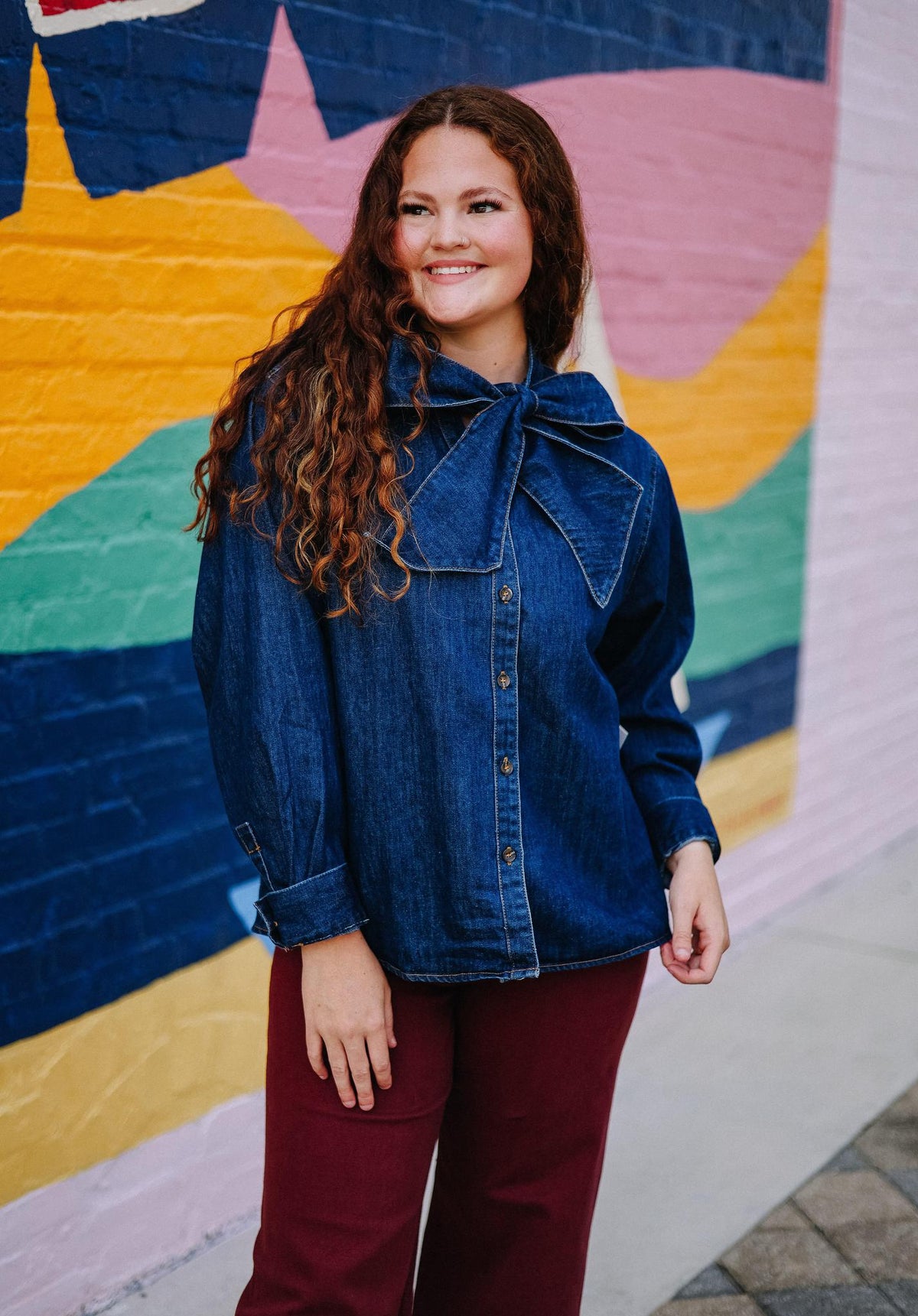 Timeless Denim Top