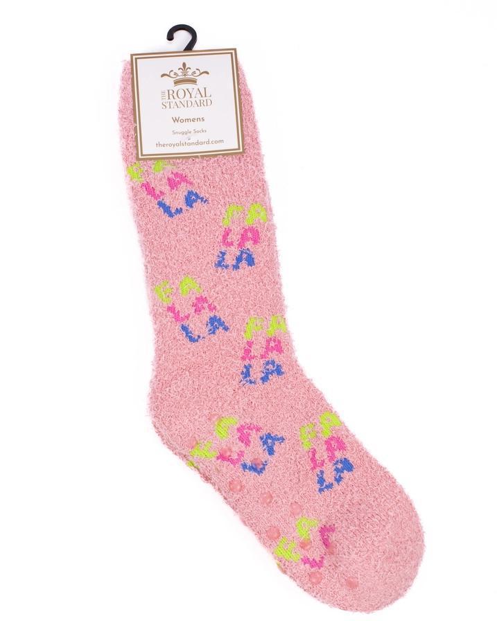 Women's Falala Snuggle Socks Light Pink/Multi One Size
