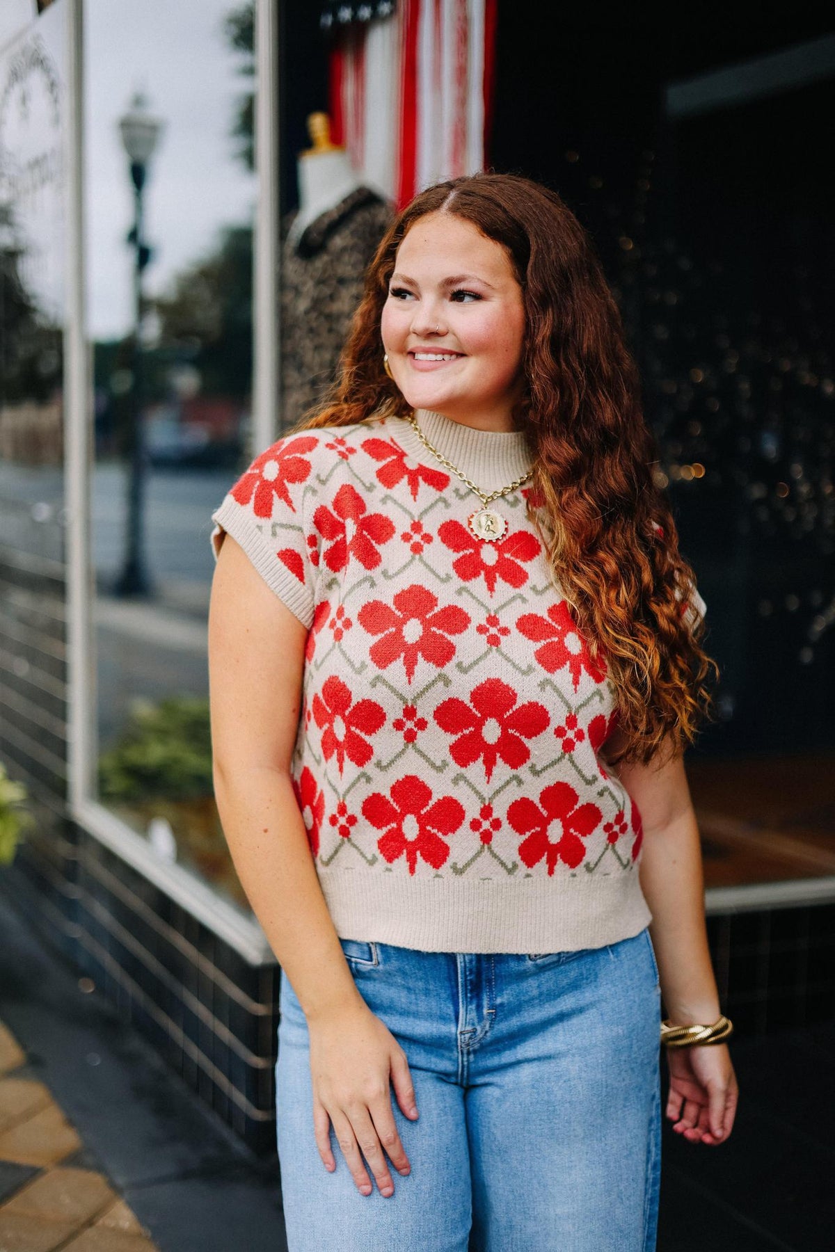 Retro Bloom Top