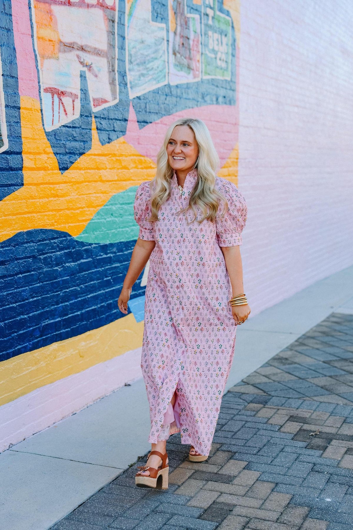 Sweet Peony Maxi Dress