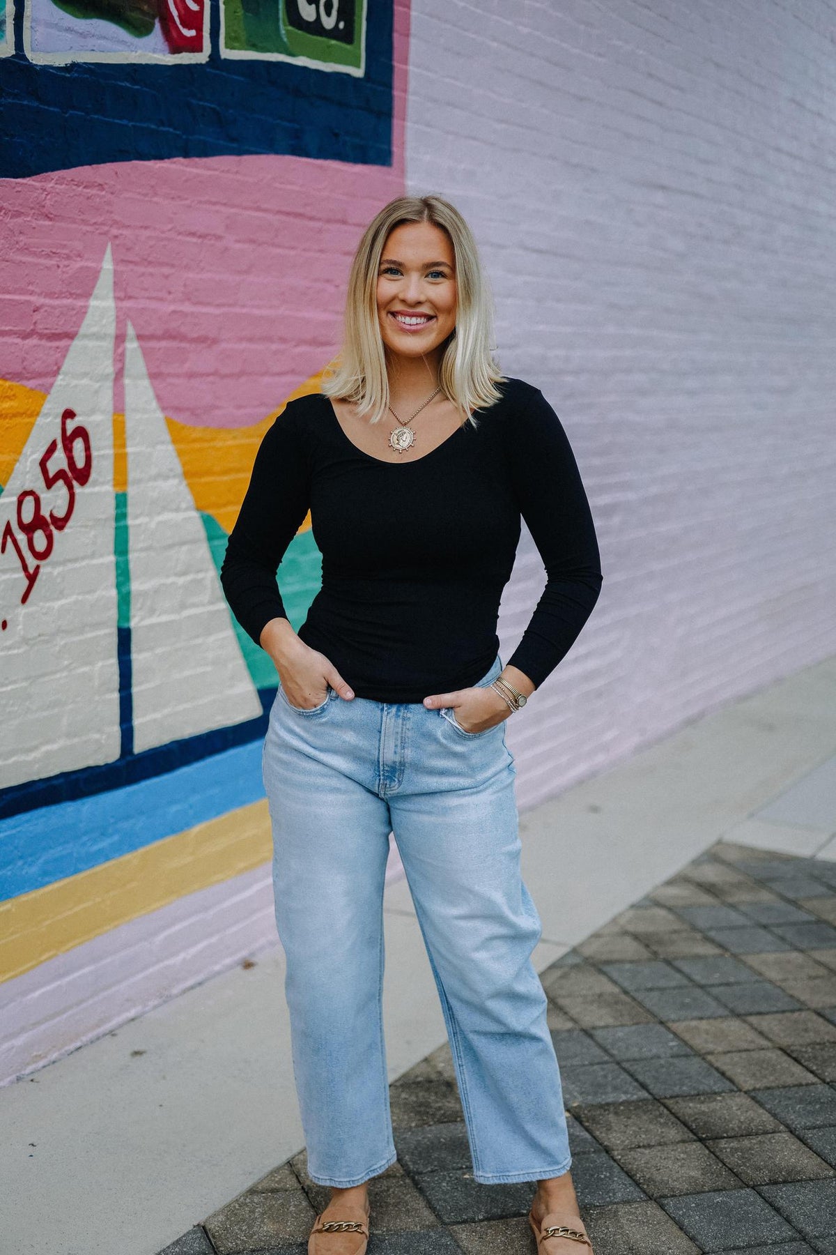 Layer Me Up Long Sleeve- Black