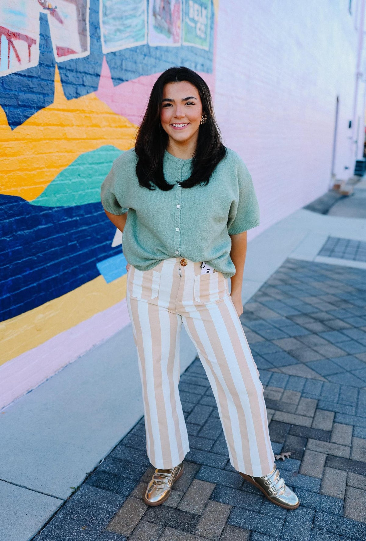 The Snuggle Cardigan - Green