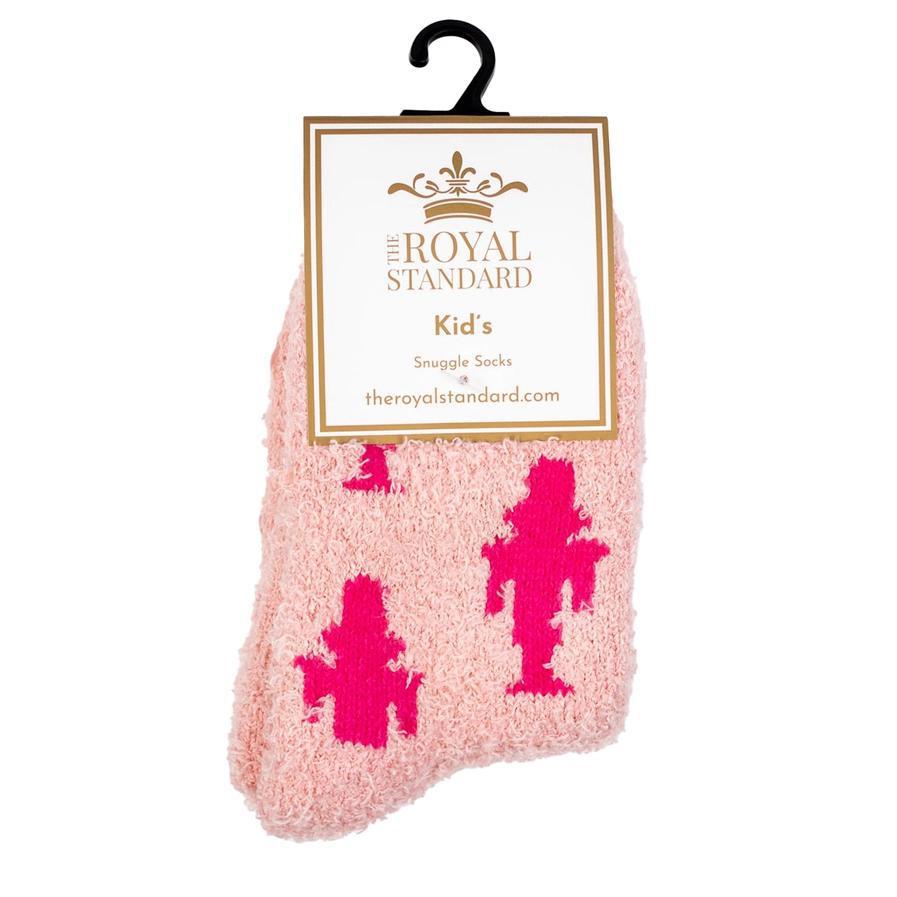Kid's Nutcracker Snuggle Socks Pink