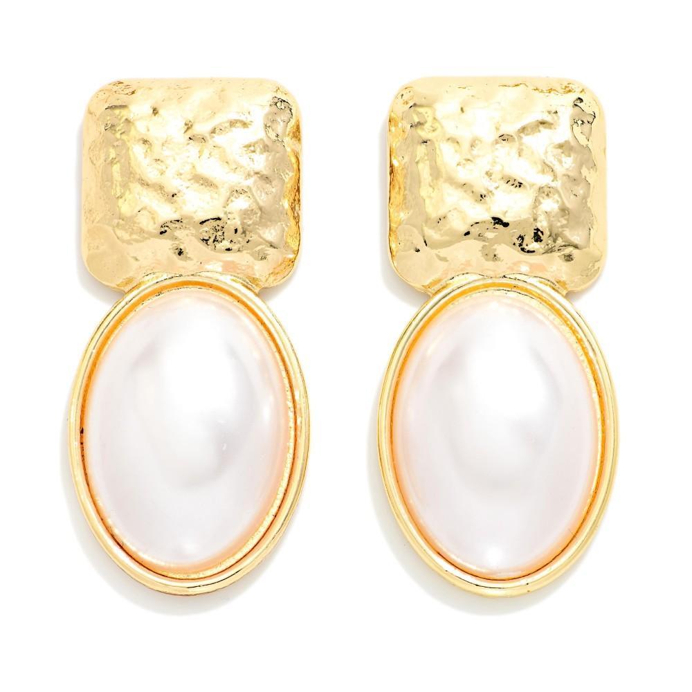Pearl Statement Earrings