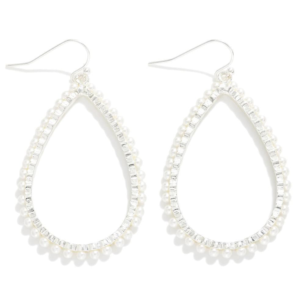 Pretty With Pearls Teardrop Earrings