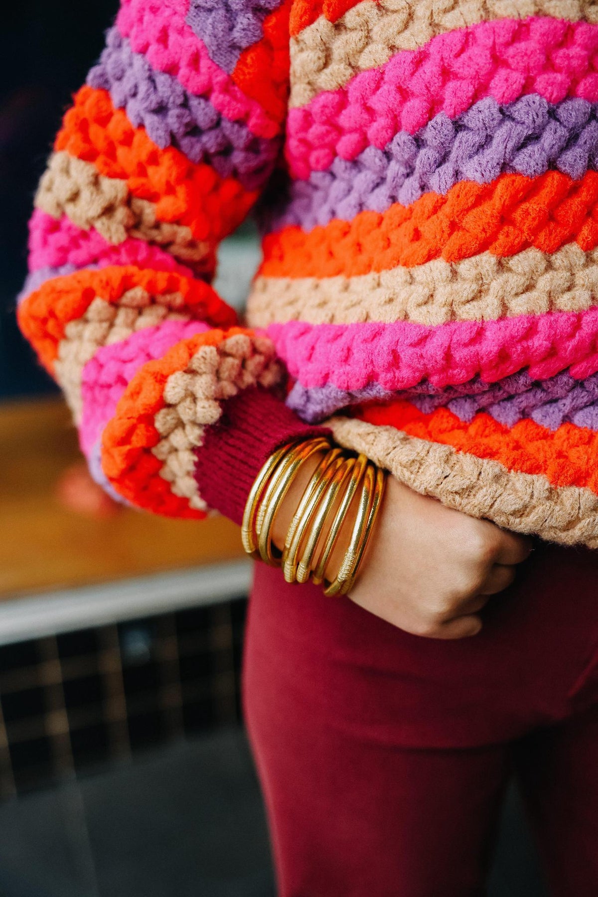 The Cardigan Of Many Colors