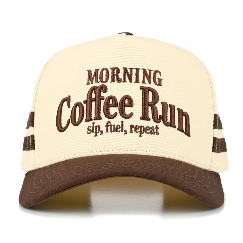 Morning Coffee Run - Brown
