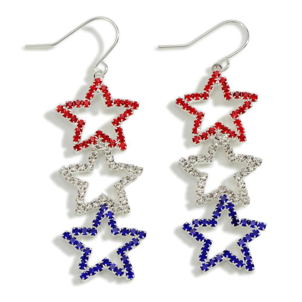Red, White, & You Earrings