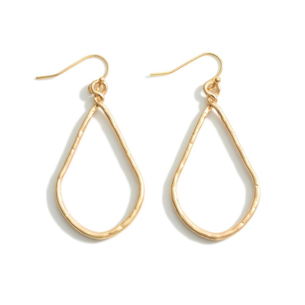 Gold Teardrop Earrings