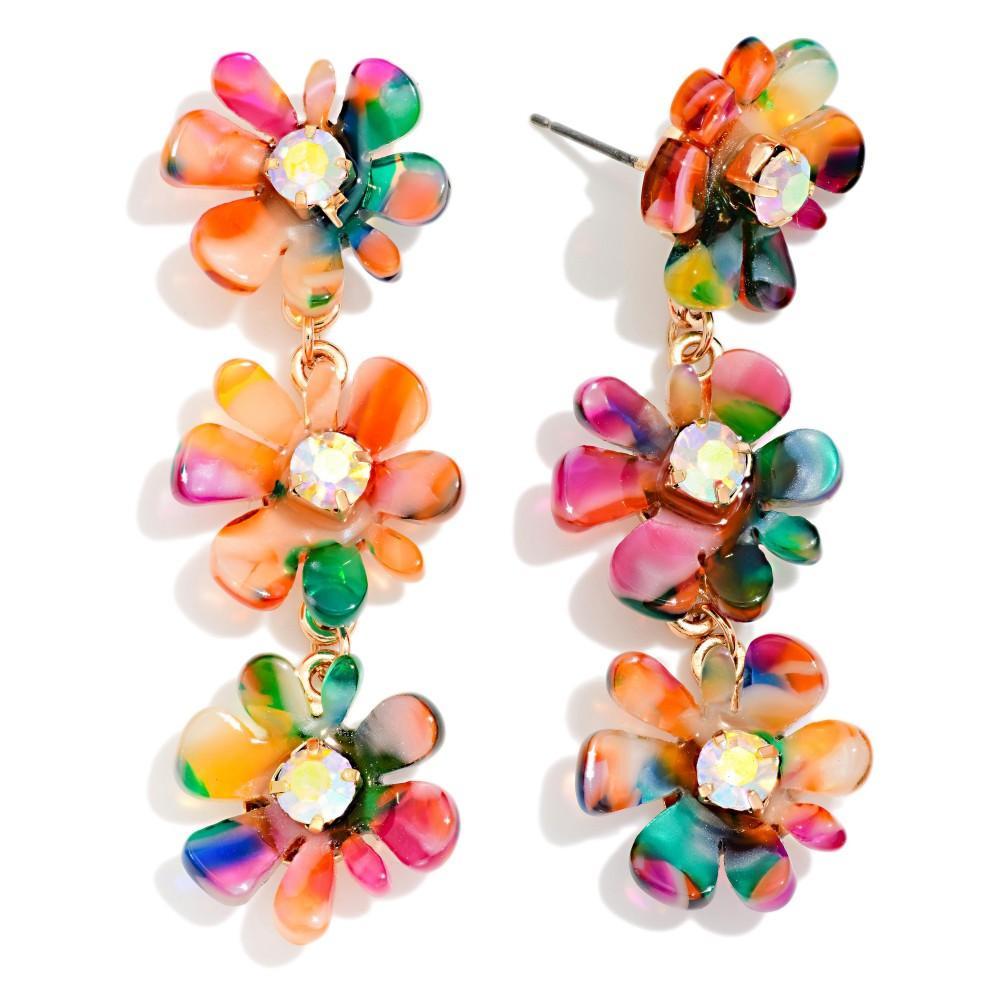 In Full Bloom Dangle Earrings