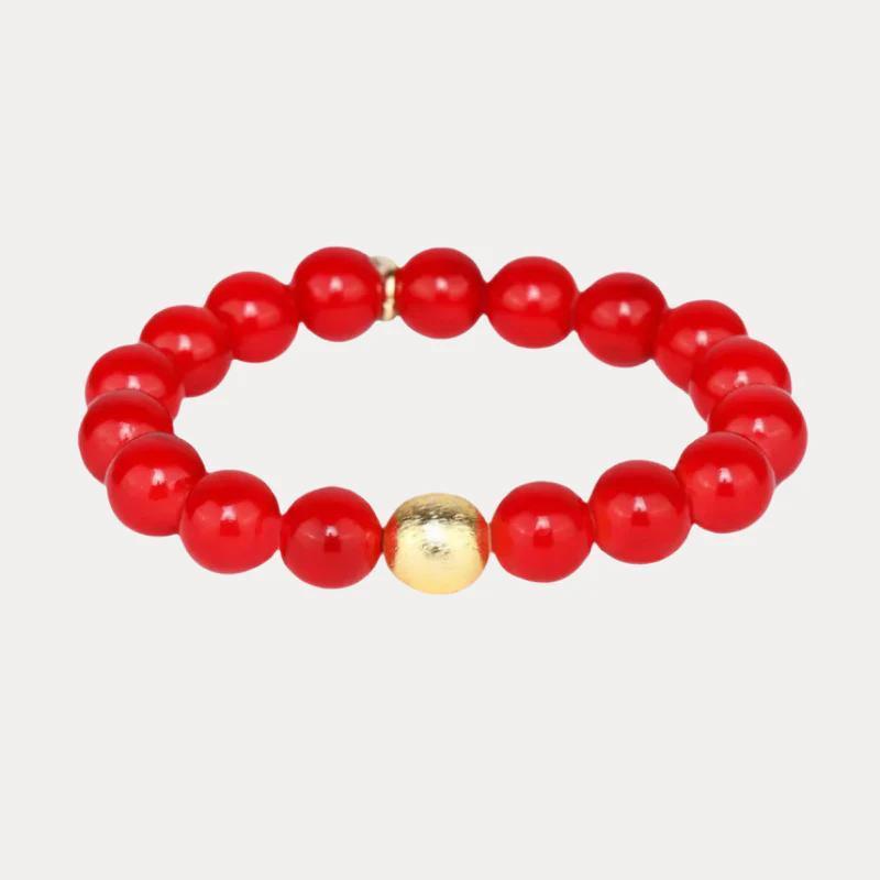 Bianca Red Berry Bracelet By BuDhaGirl