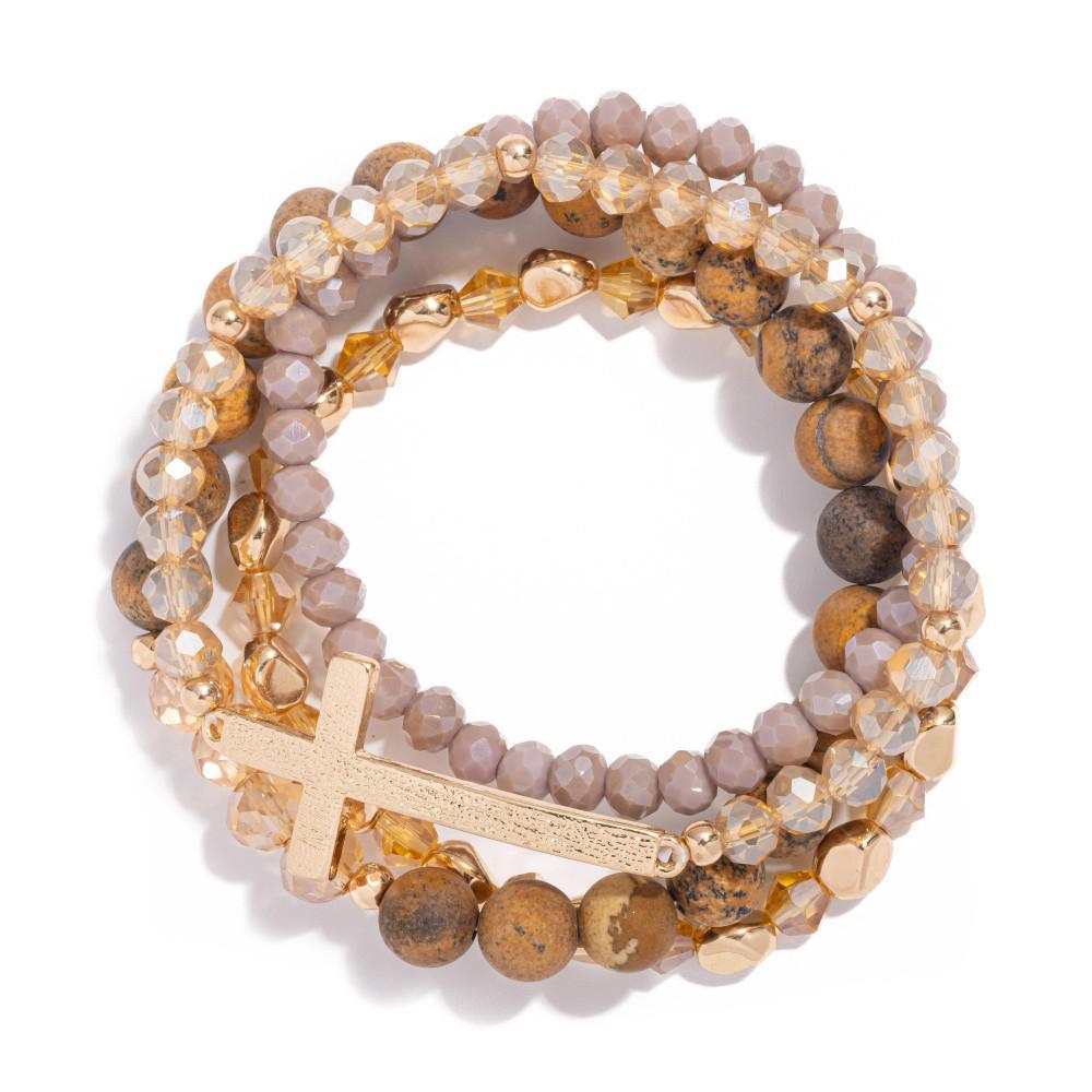 Faith In Fall Bracelet Stack