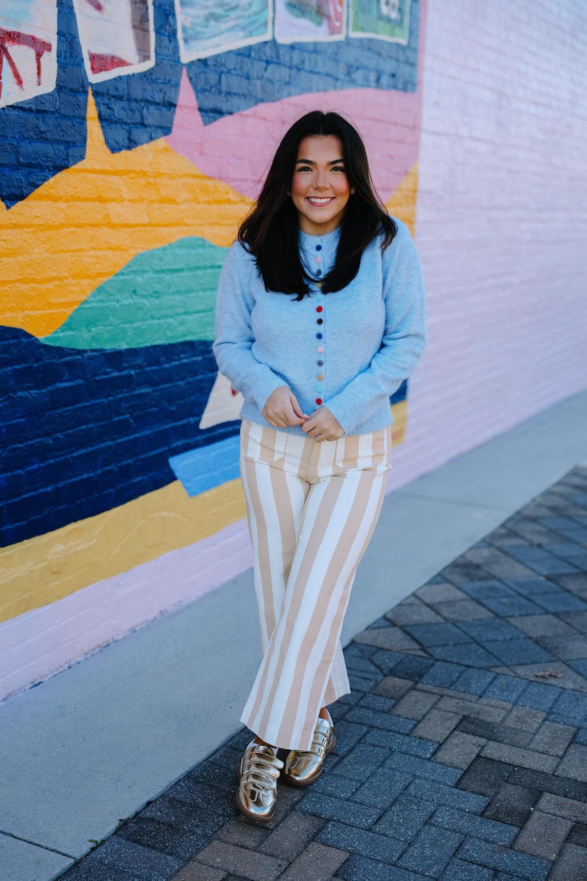 Cheerful Charm Knit Top