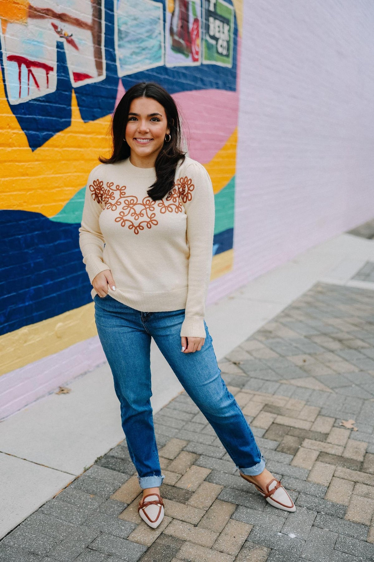 The Old World Bloom Sweater