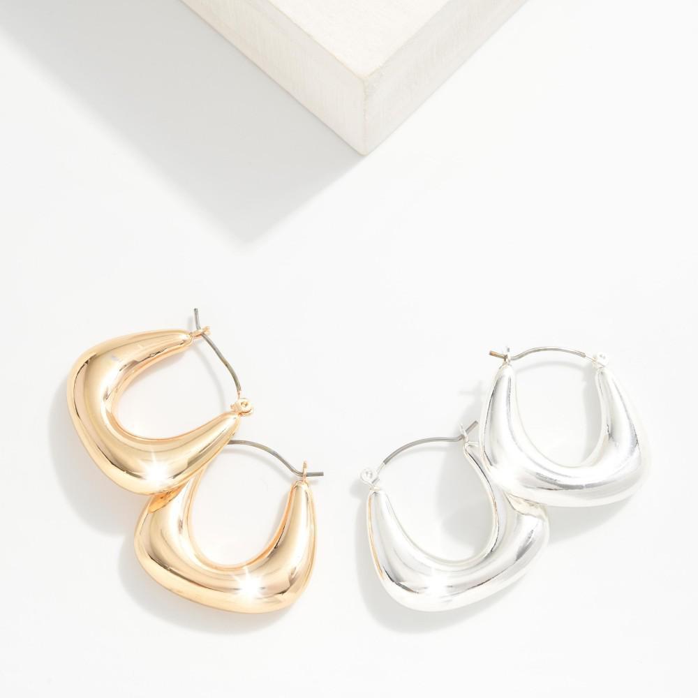 All The Sass Hoop Earrings