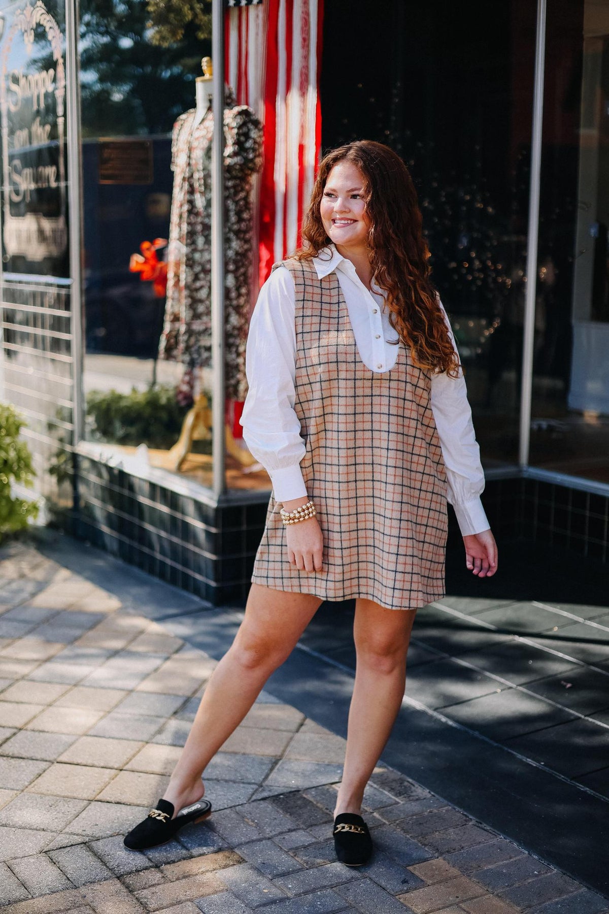 Double Take Mini Dress