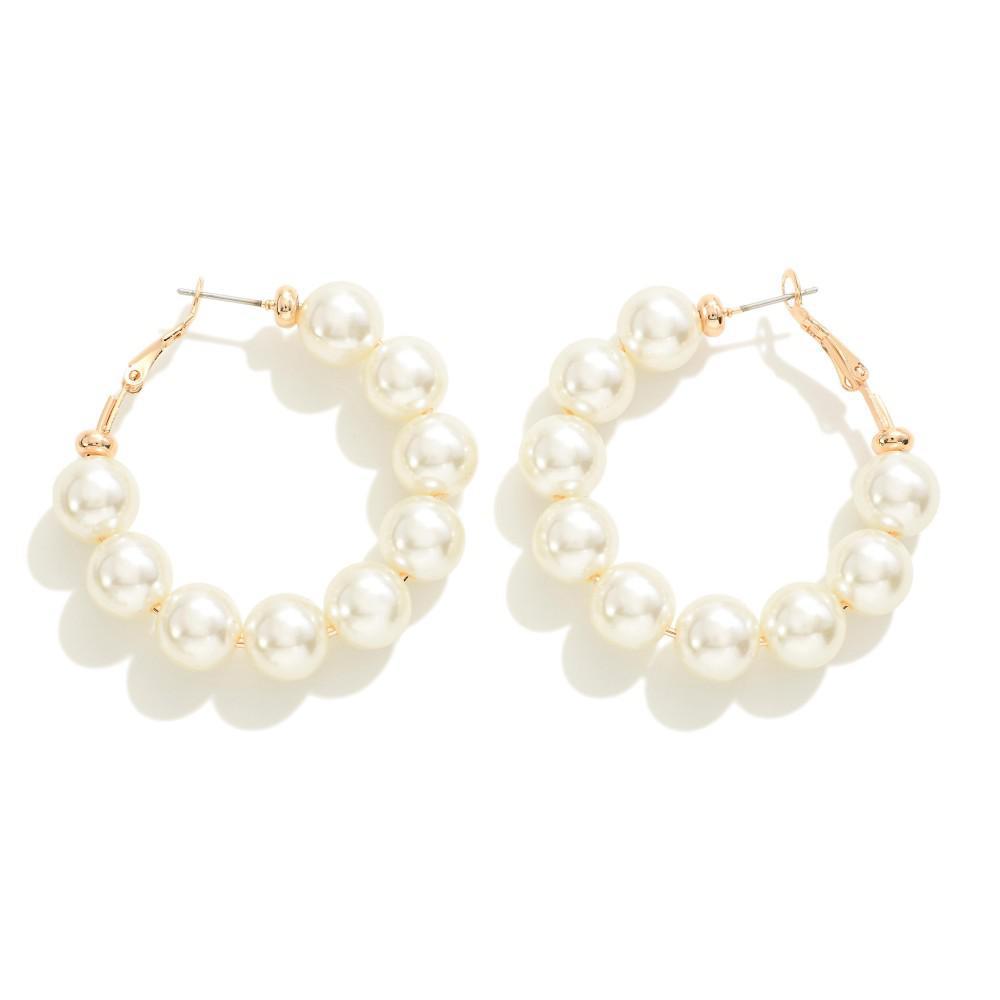 Pearly Pop Hoops