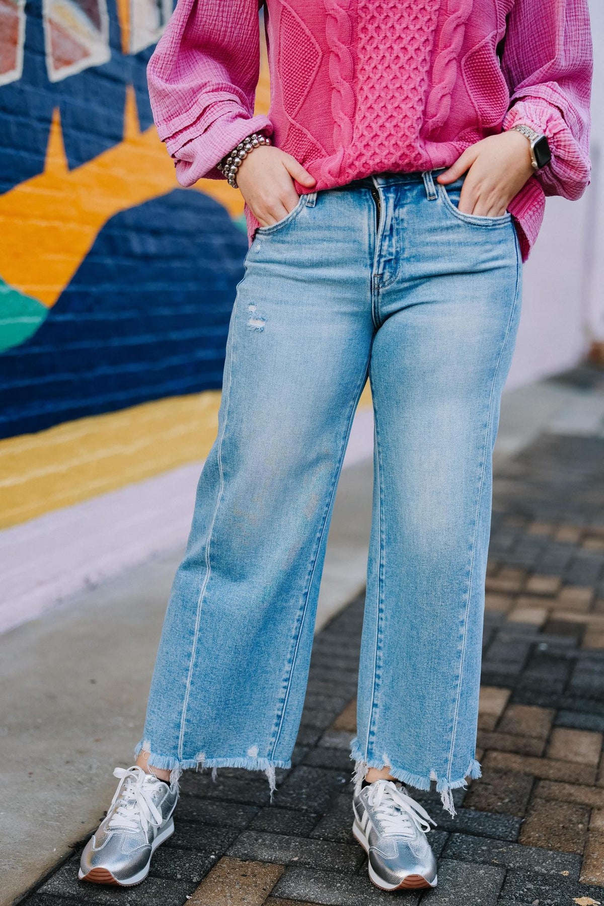 The Easy Days Wide Leg Jean