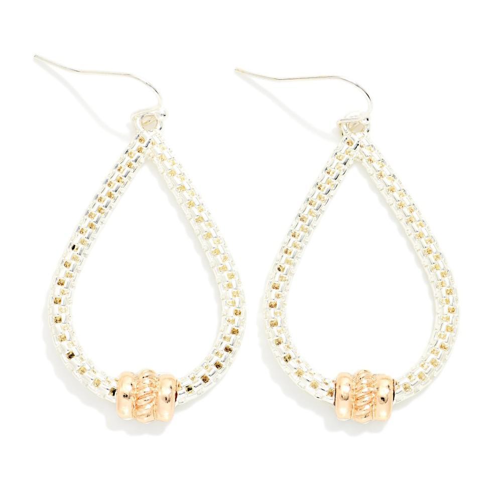 Crystal Cascade Teardrop Earrings
