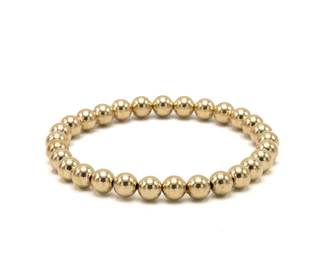 6mm Waterproof 14k Gold Filled Karma Bracelet by Erin Gray