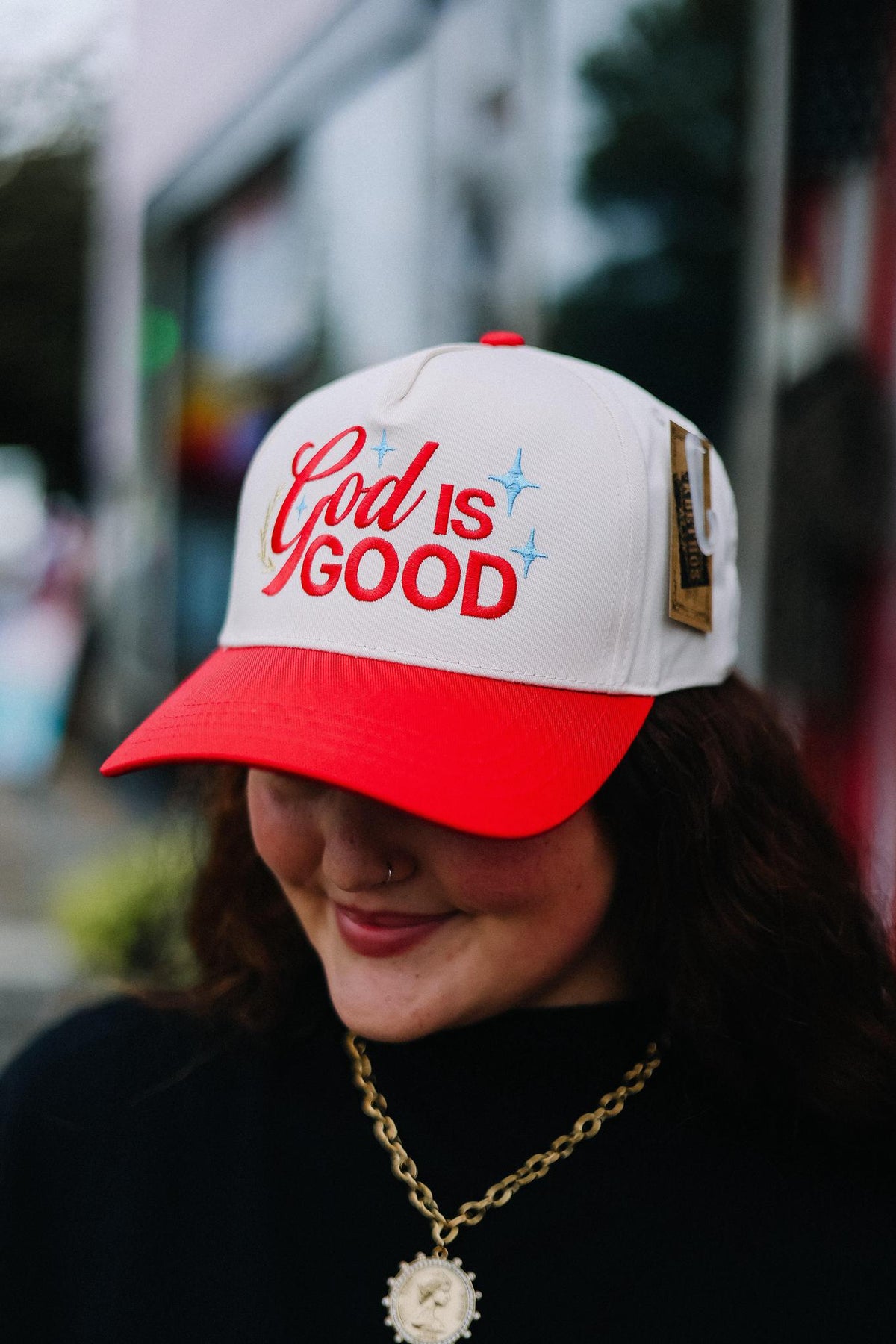 God Is Good Hat (Red)