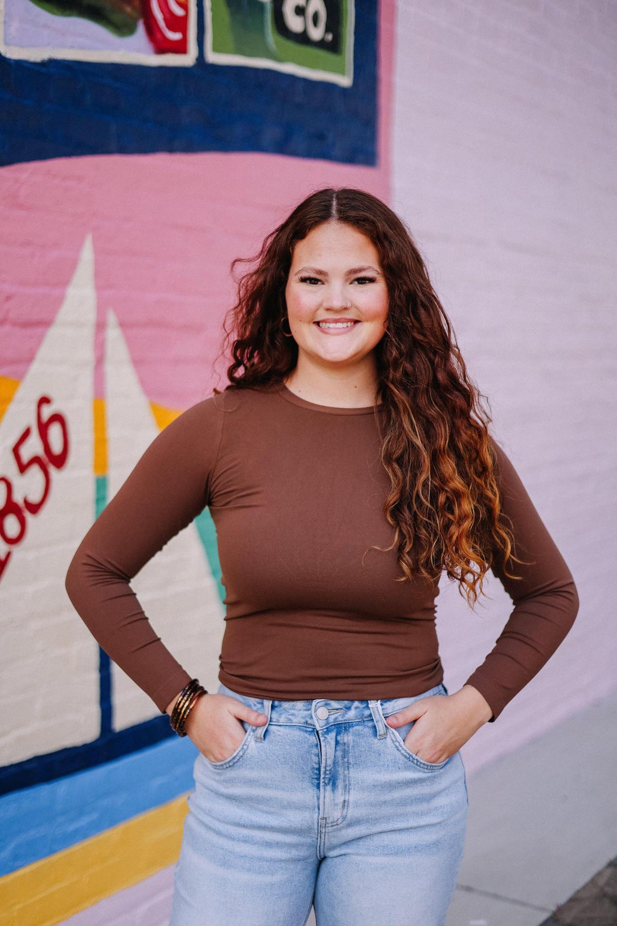 The Core Long Sleeve- Coffee