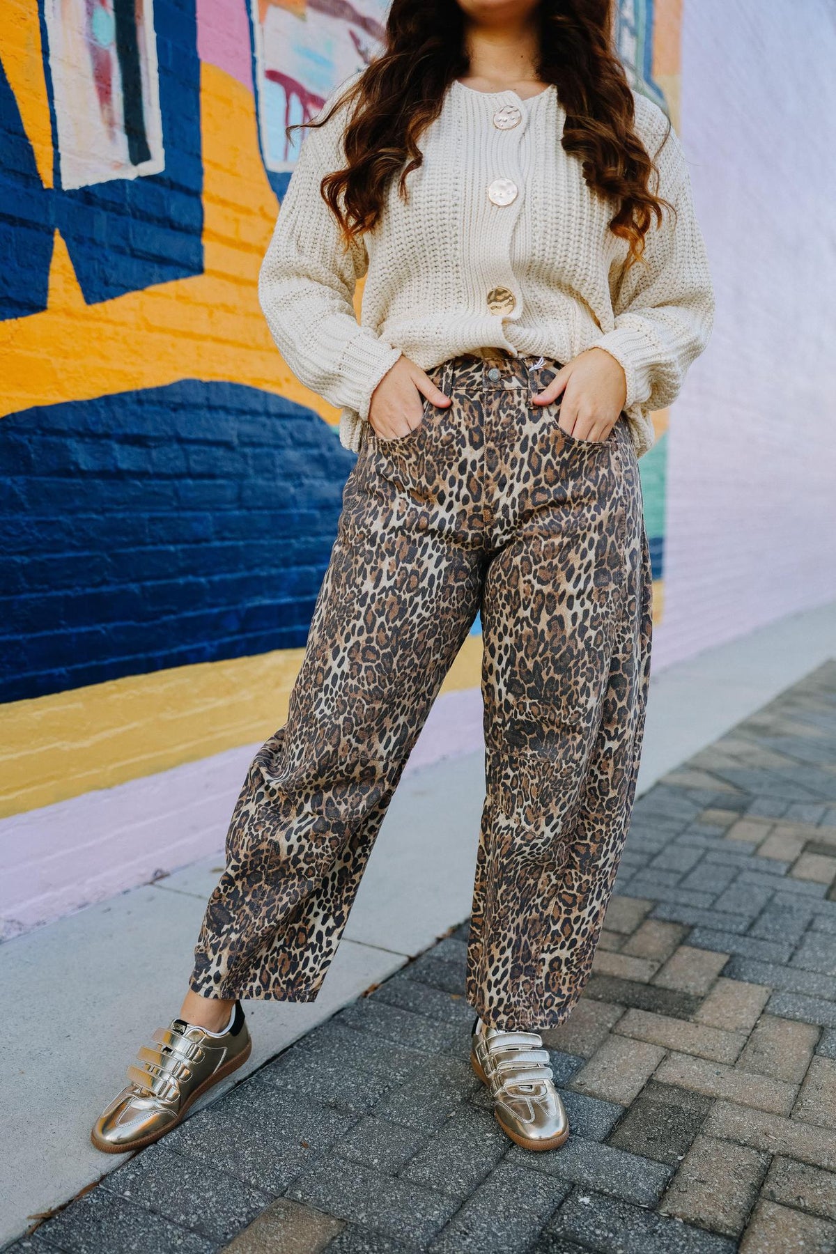 Jungle Jam Barrel Jeans