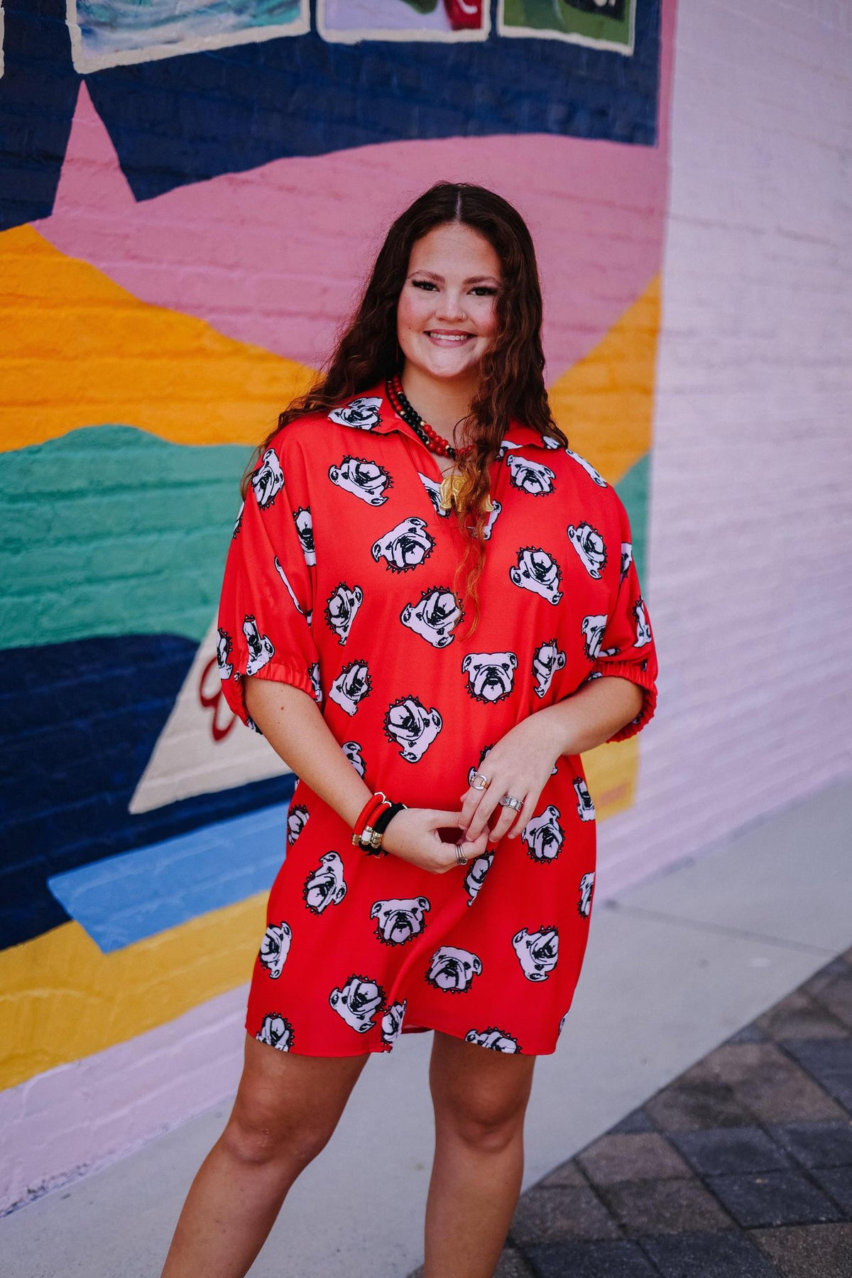 Bulldog Bliss Dress