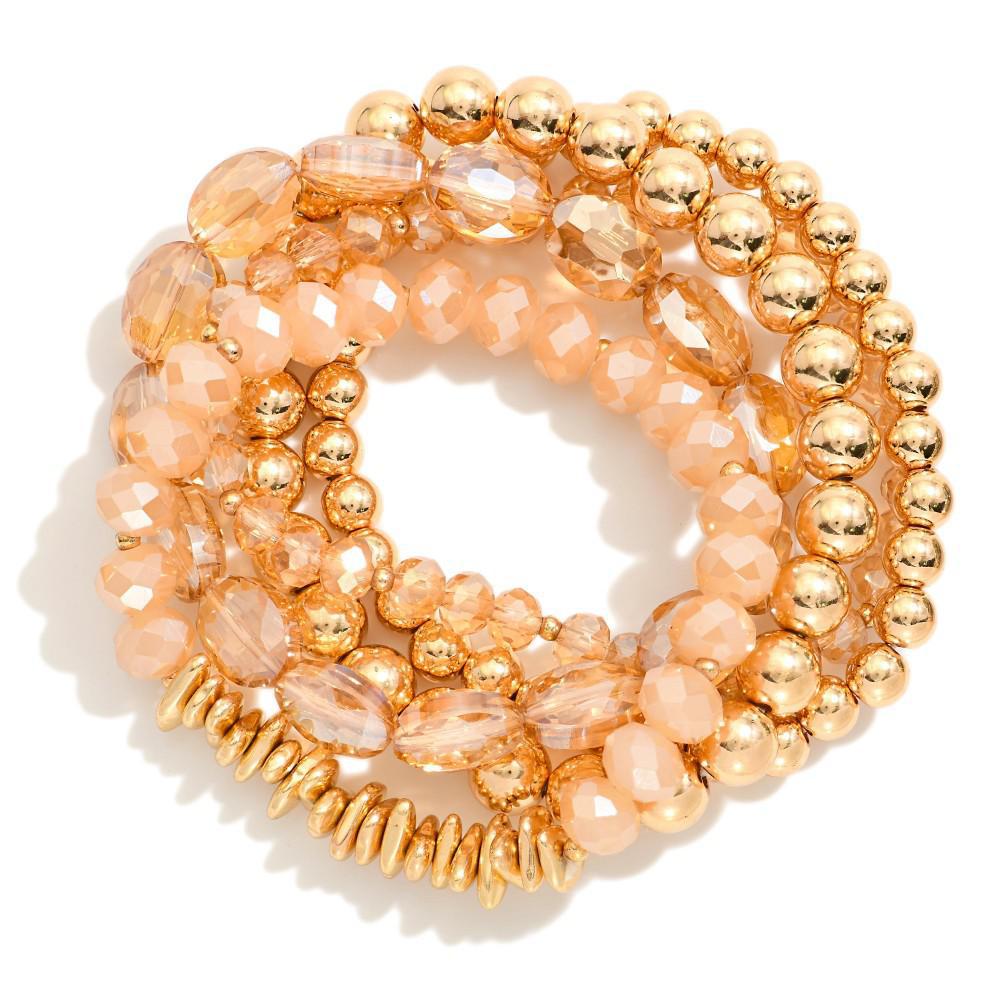 Blush Boulevard Bracelet Stack