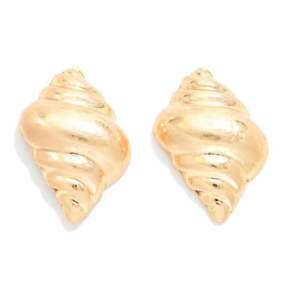 Shell Post Earring