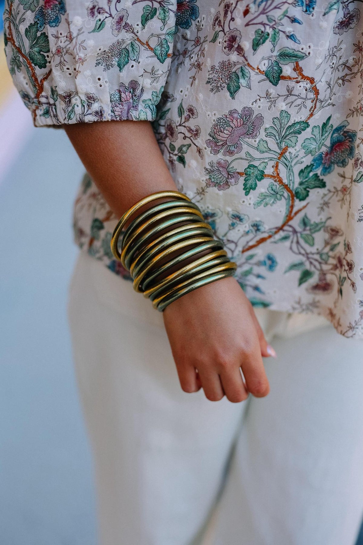 Spring Whisper Floral Top