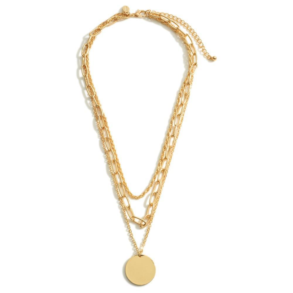 Layered In Luxe Necklace- Gold
