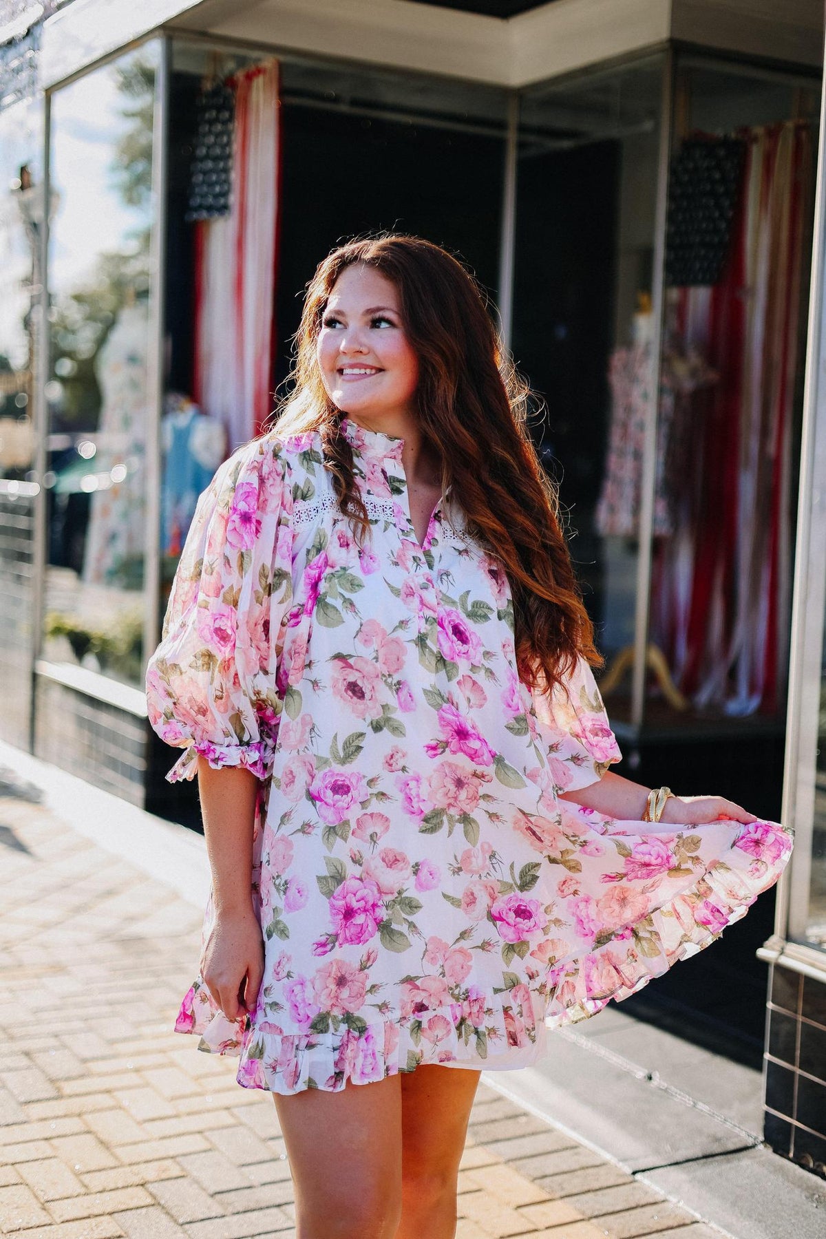 Wrapped In Romance Mini Dress