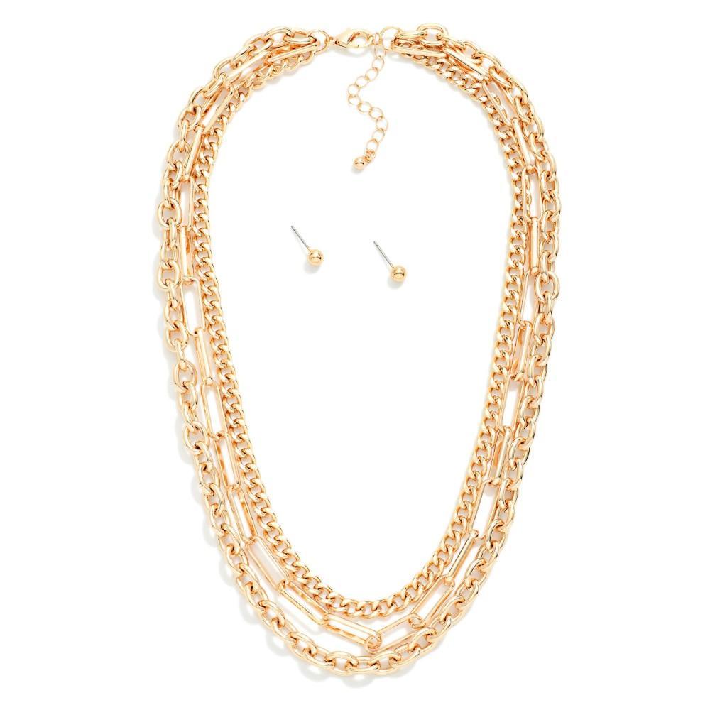 Trio Chain Necklace