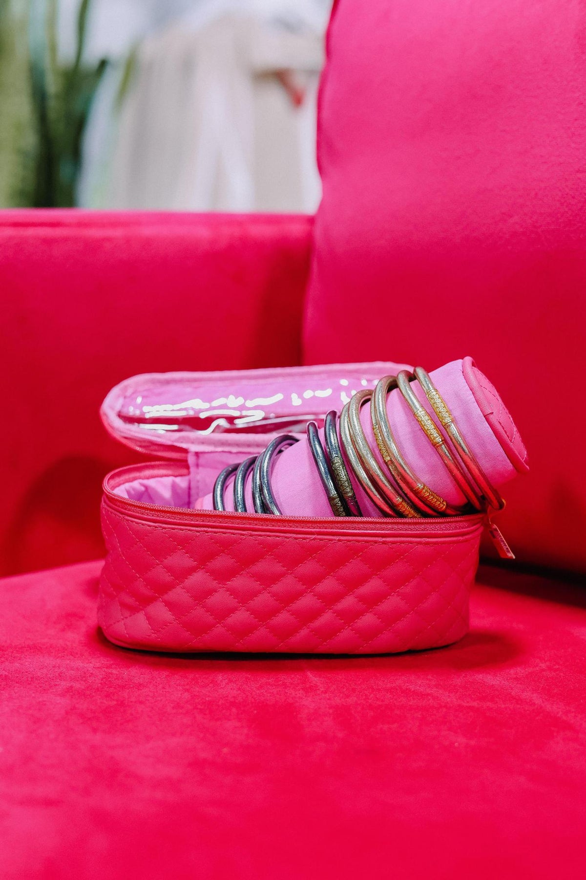 BuDhaGirl Pink Travel Case